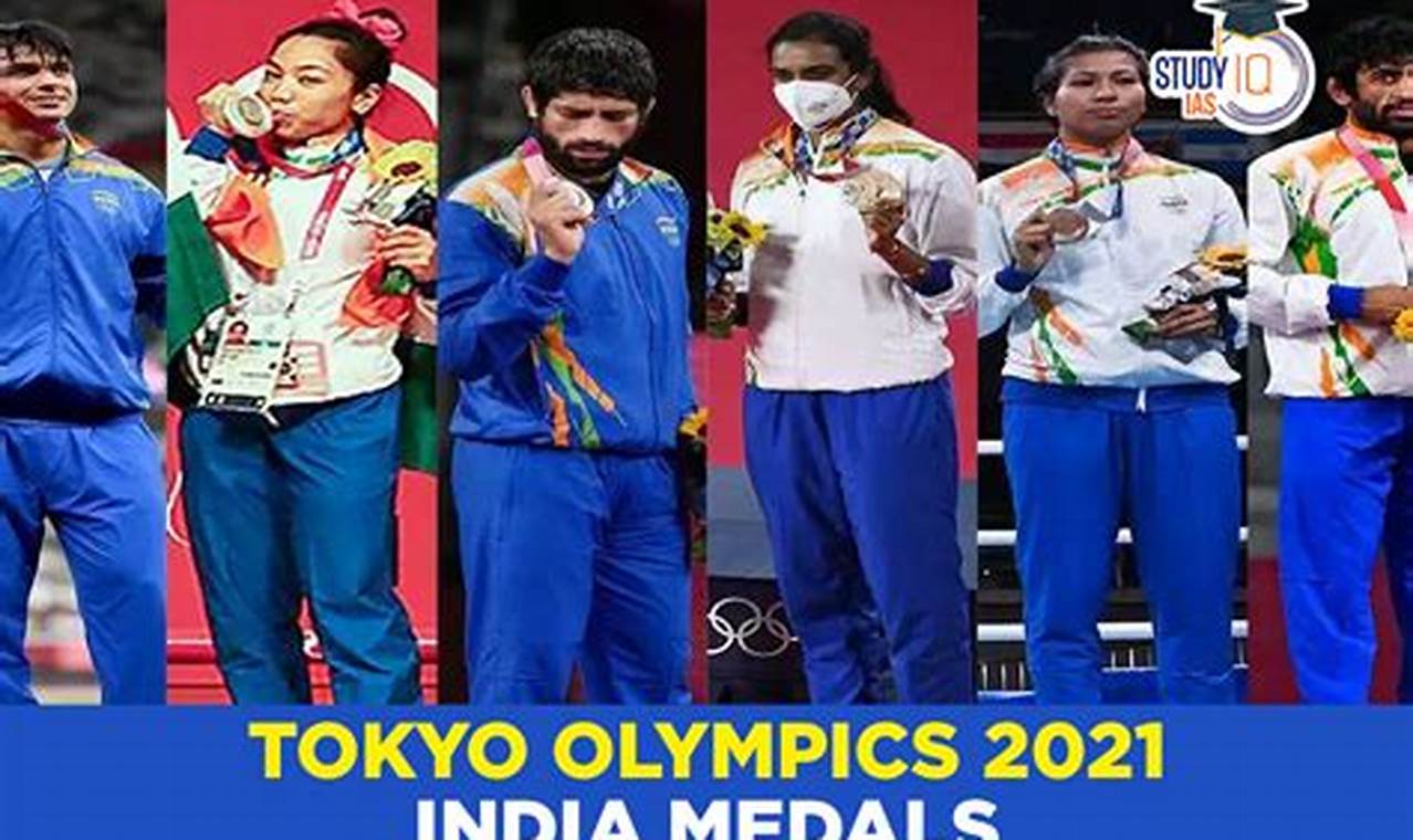 Tokyo Olympics 2024 India Medals
