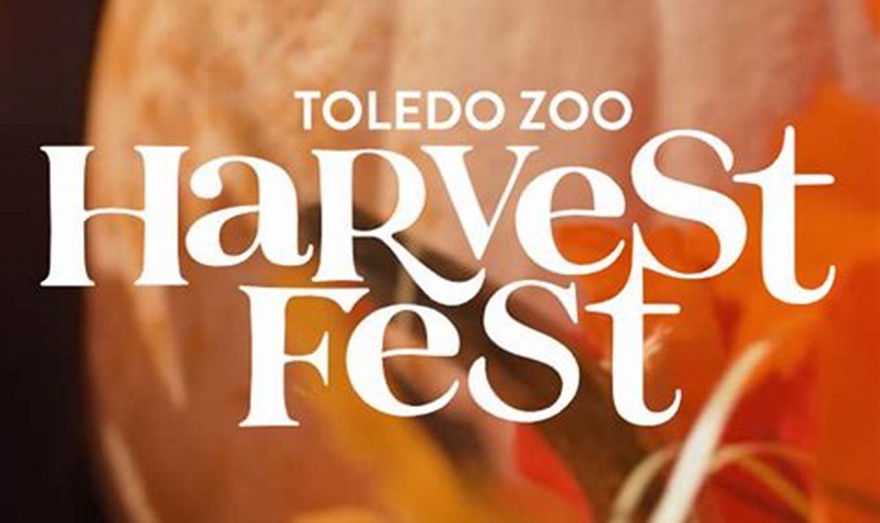 Toledo Zoo Harvest Fest 2024