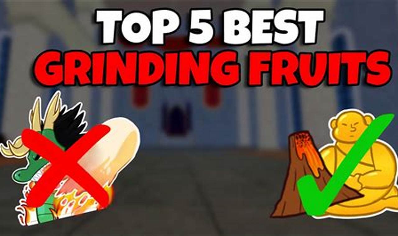 Top 10 Best Grinding Fruits In Blox Fruits 2024