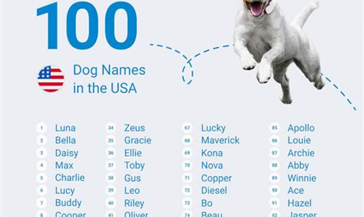 Top 10 Dog Names 2024