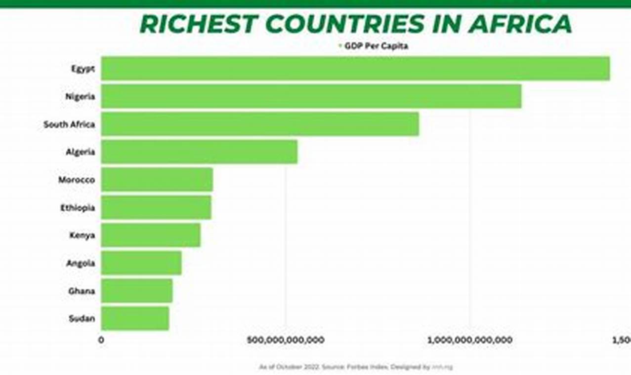 Top 10 Richest Countries In Africa 2024