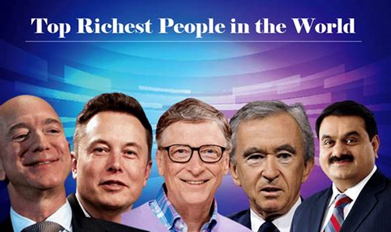 Top 50 Richest Man In The World 2024