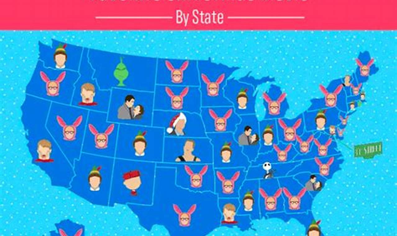 Top Christmas Movies In Each State 2024