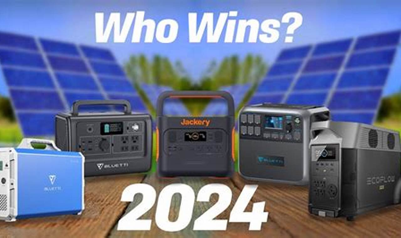 Top Solar Generators 2024