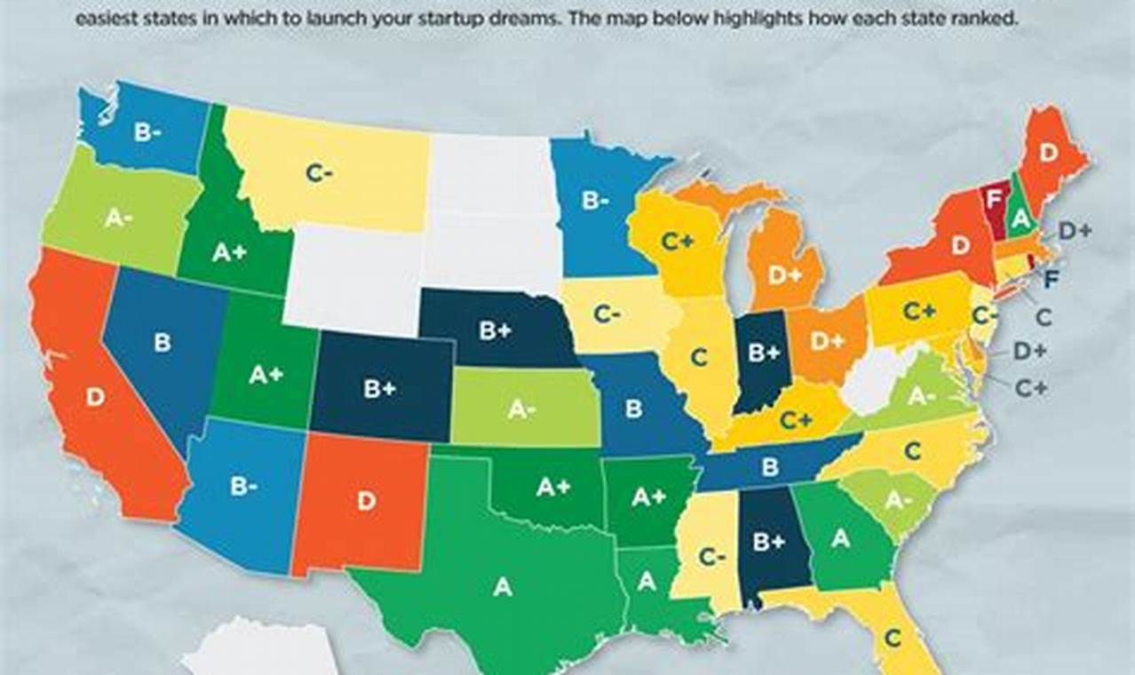 Top States For Business 2024