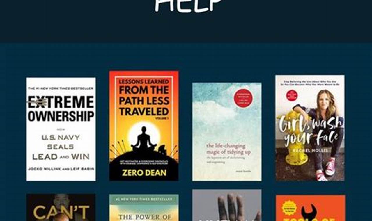 Top Ten Self Help Books 2024