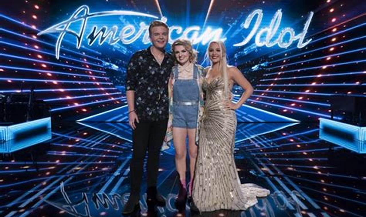 Top Three On American Idol 2024
