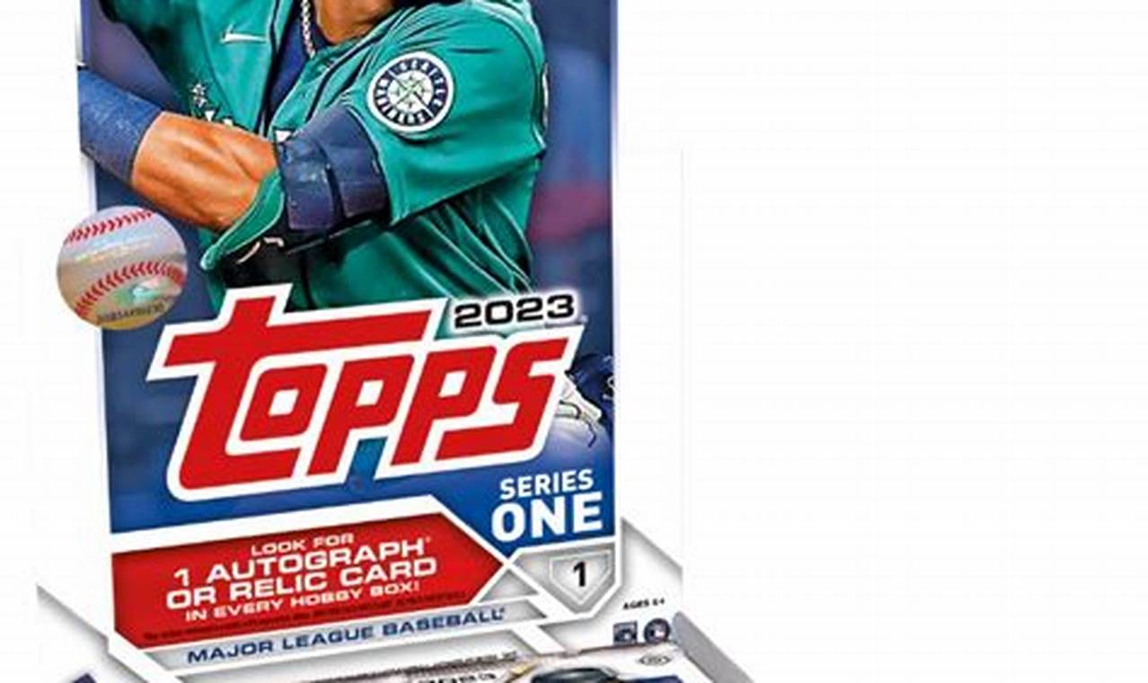 Topps 2024 Series 1 Baseball Value Box