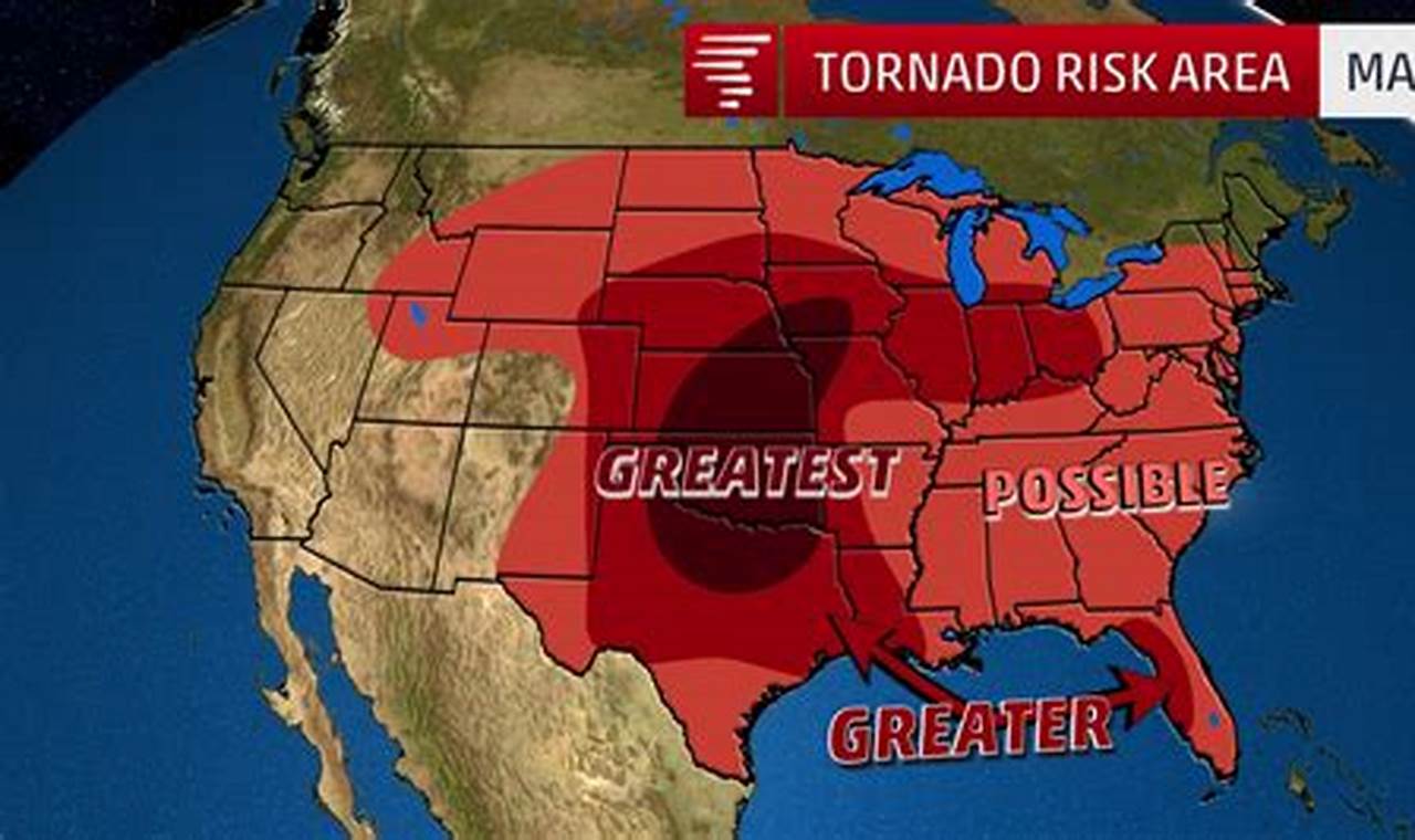 Tornado Alley 2024 Map