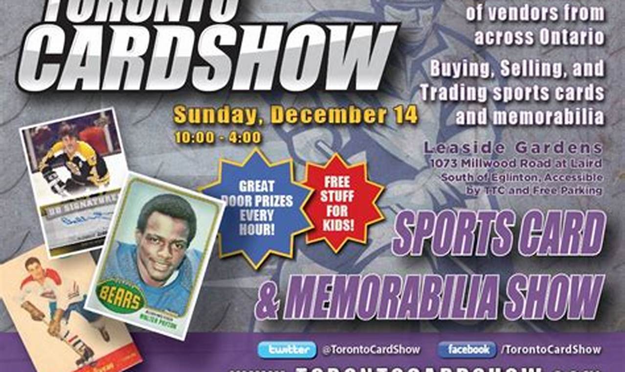 Toronto Sports Card Show 2024