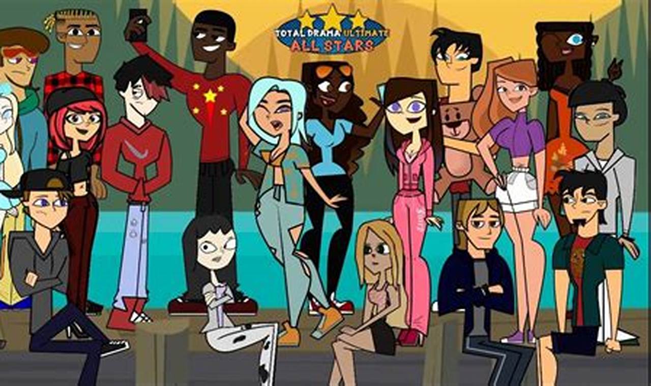 Total Drama 2024 Characters
