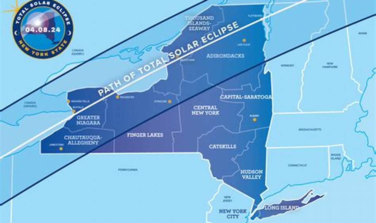 Total Eclipse 2024 New York State