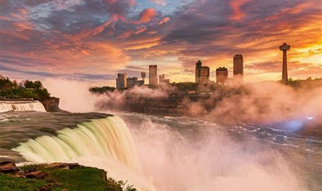 Total Eclipse Niagara Falls