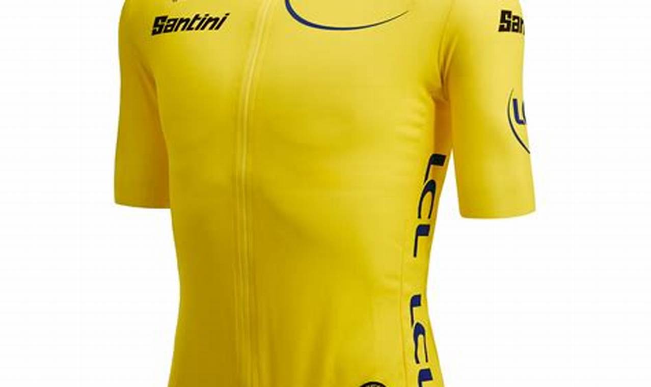 Tour De France Yellow Jersey 2024