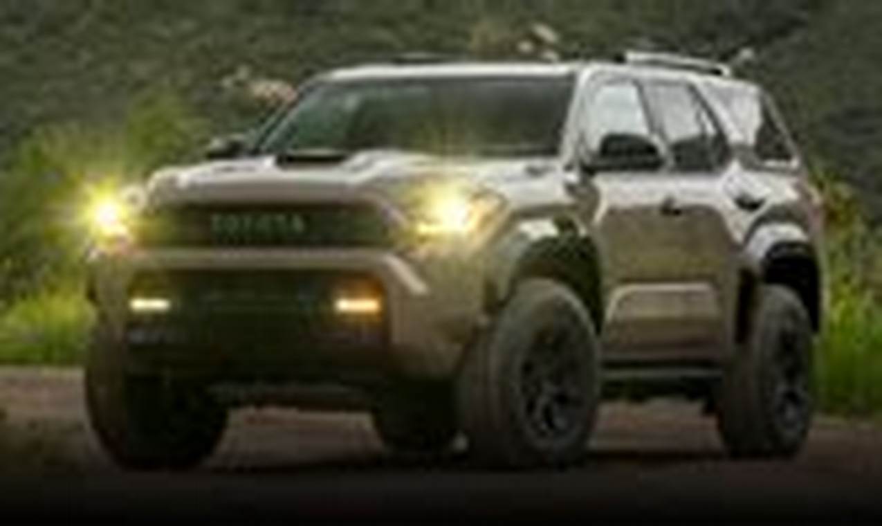 Toyota 4runner Towing Capacity 2024