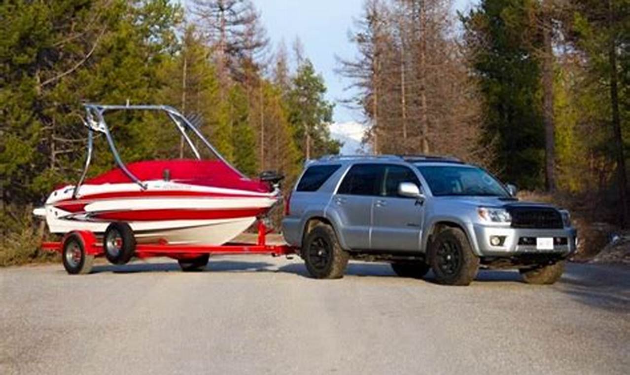 Toyota 4runner Towing Capacity By Year