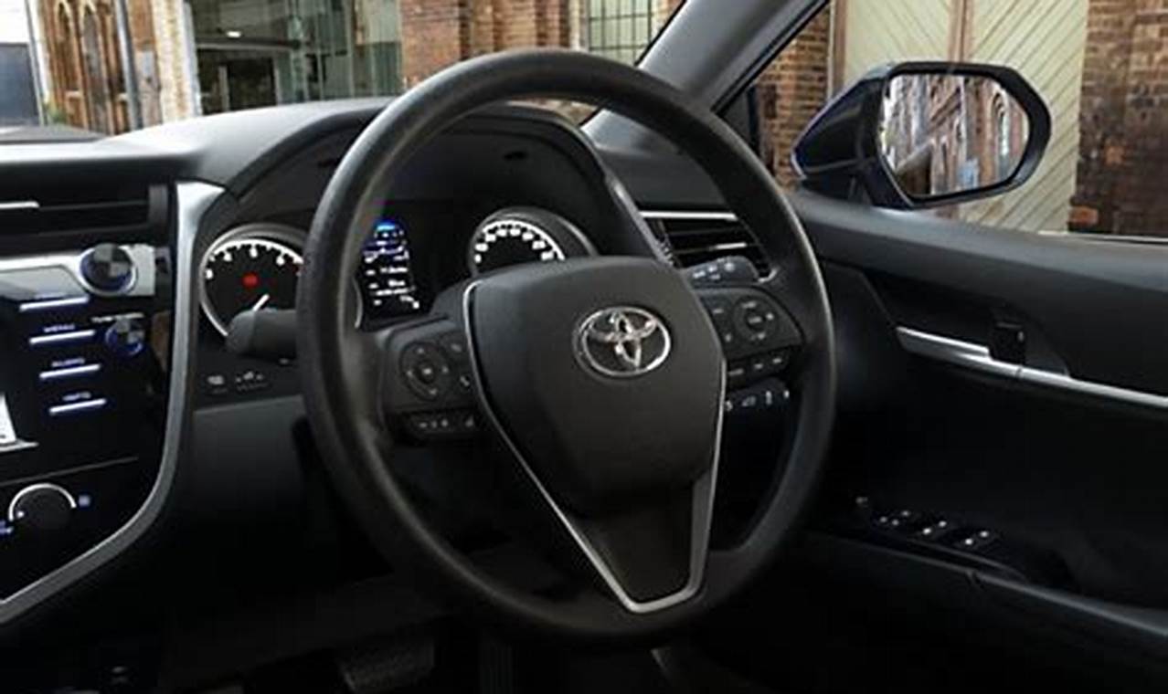 Toyota Camry 2024 Steering Wheel Size