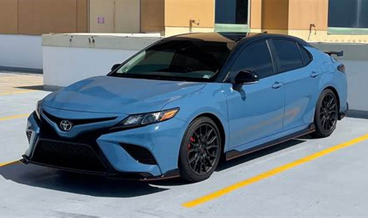 Toyota Camry Trd 2024 Blue