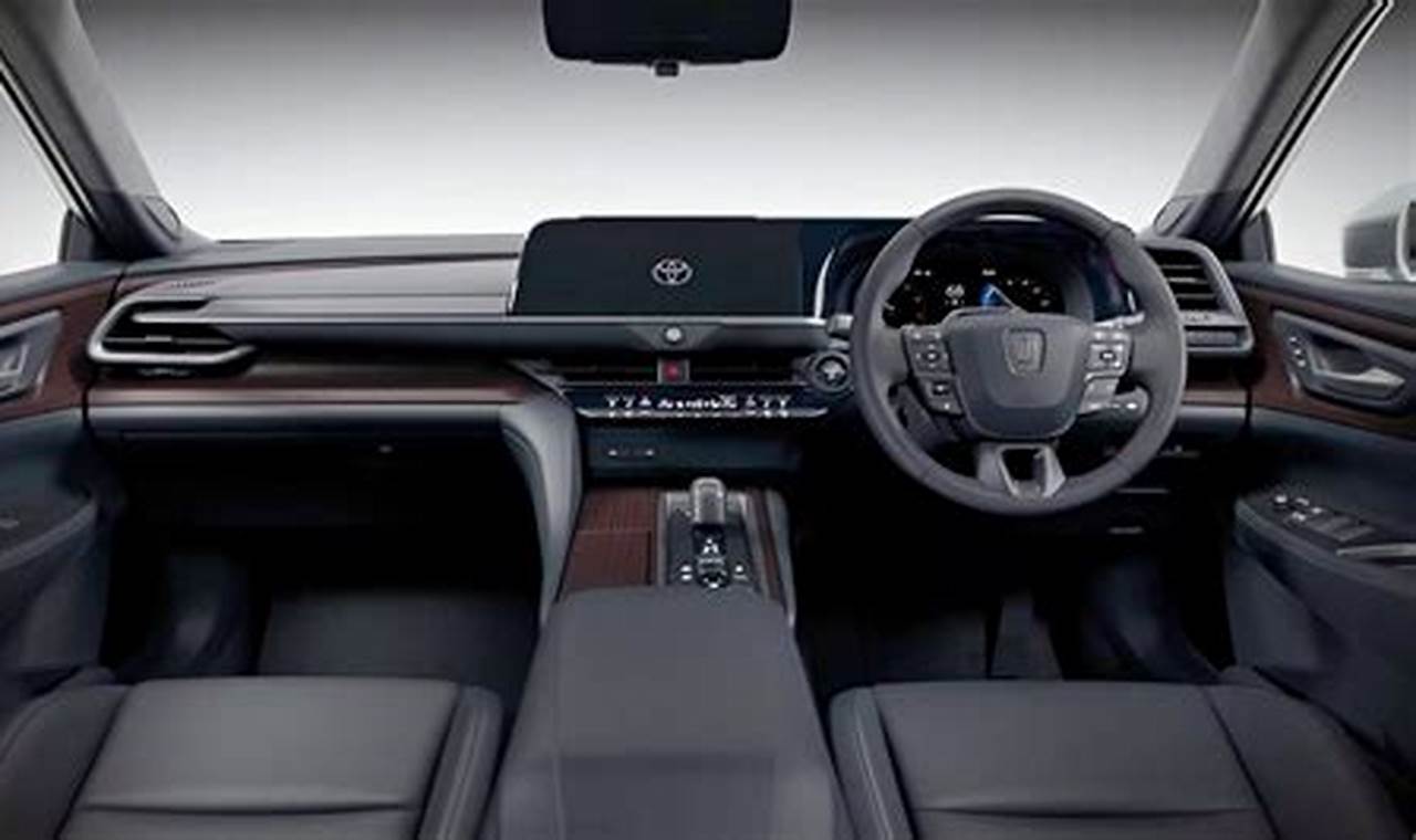 Toyota Crown Interior 2024
