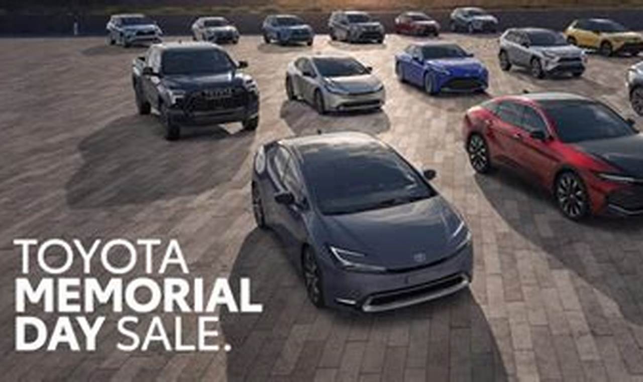 Toyota Memorial Day Sale 2024