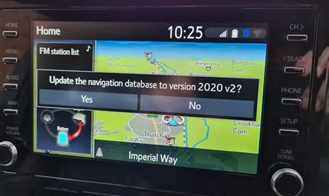 Toyota Navigation Update 2024