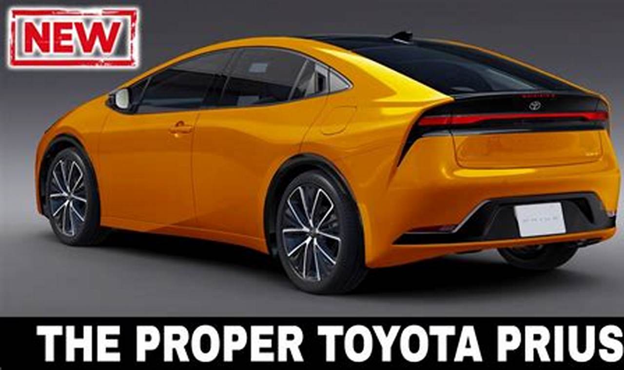 Toyota Prius 2024 Specs