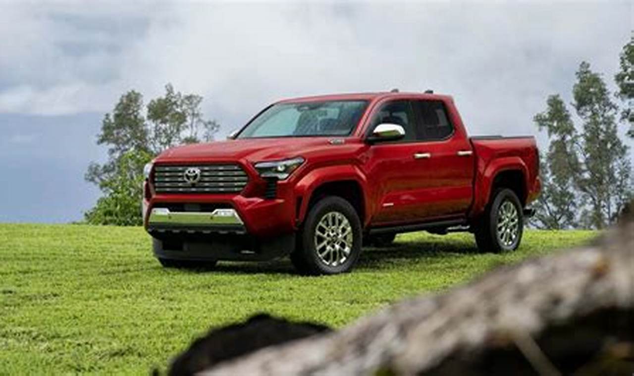 Toyota Tacoma 2024 Features And Specs