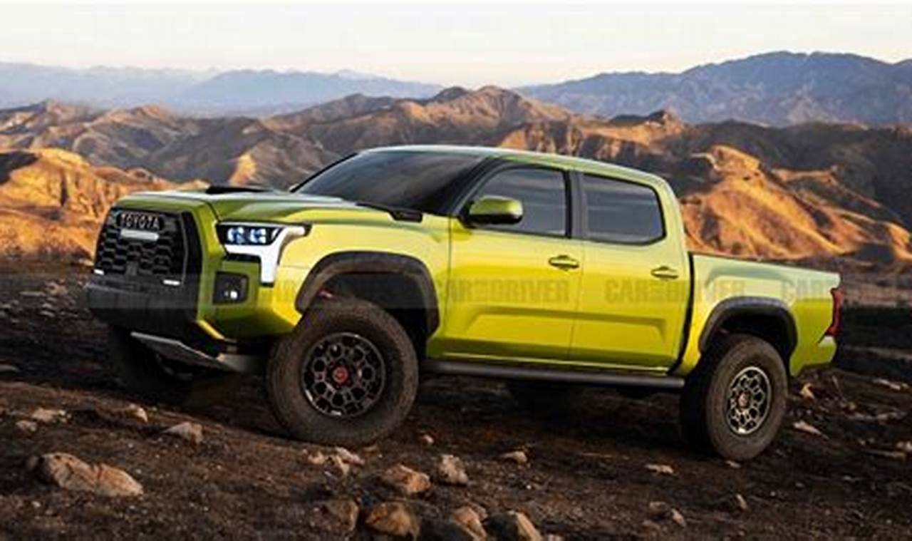 Toyota Tacoma 2024 Redesign Pictures Youtube