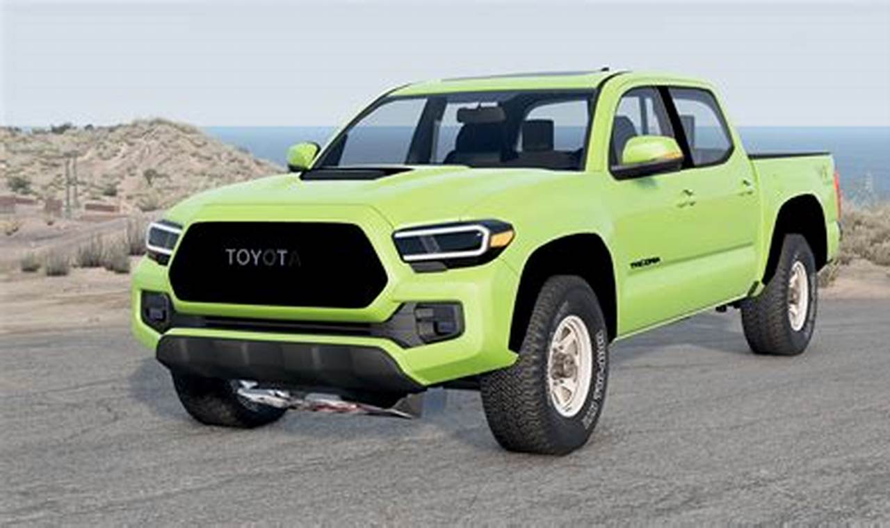 Toyota Tacoma Mod Beamng Drive