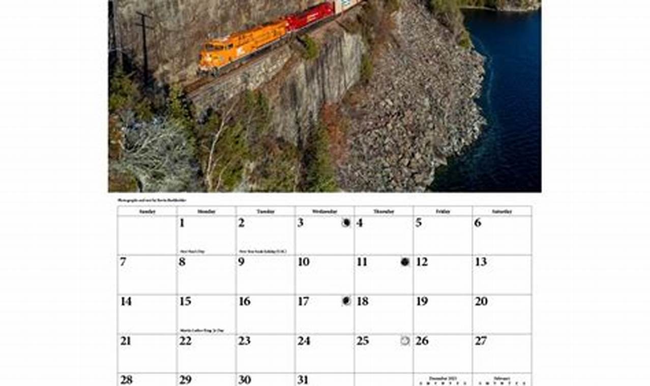 Train Calendar 2024