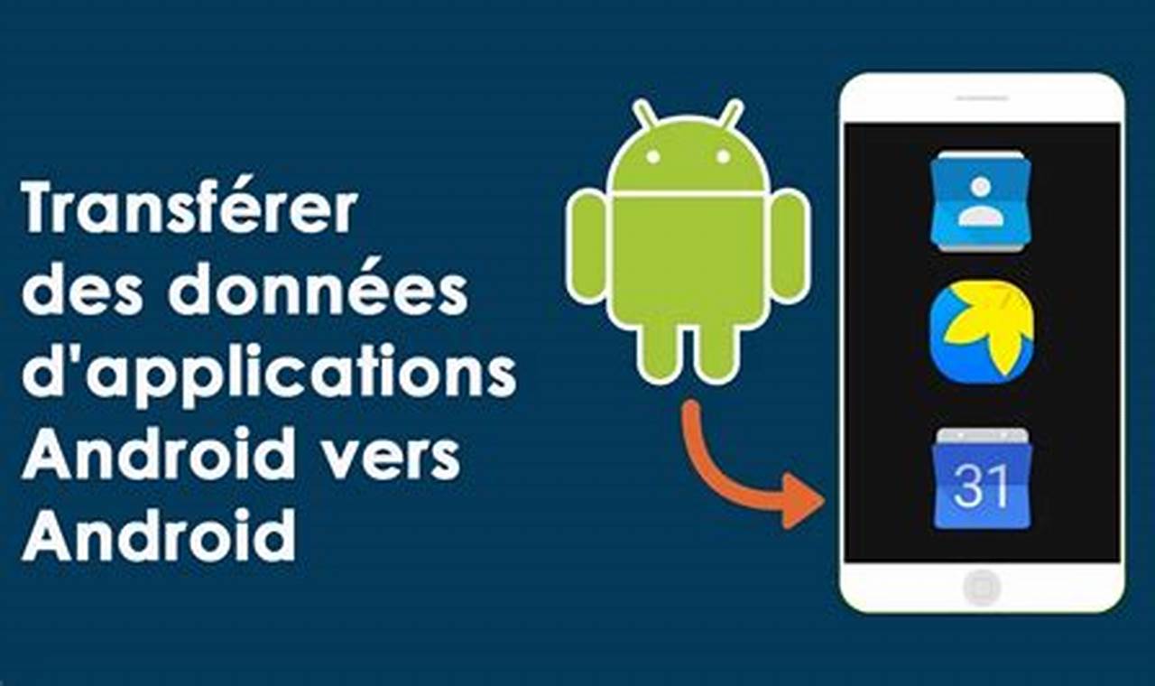 Transfert De Données D'Un Téléphone À Un Autre Android