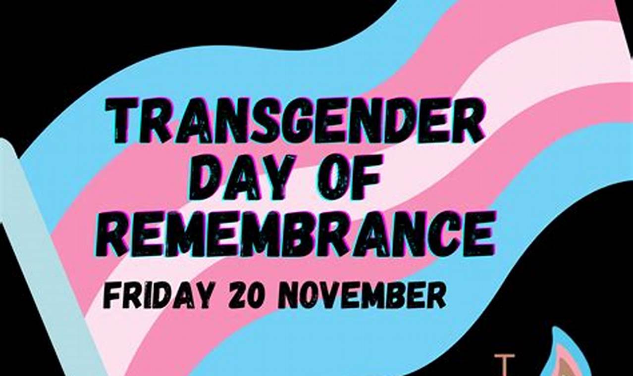 Transgender Awareness Day 2024