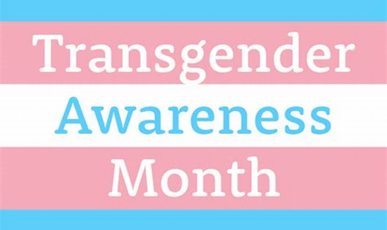 Transgender Awareness Month 2024