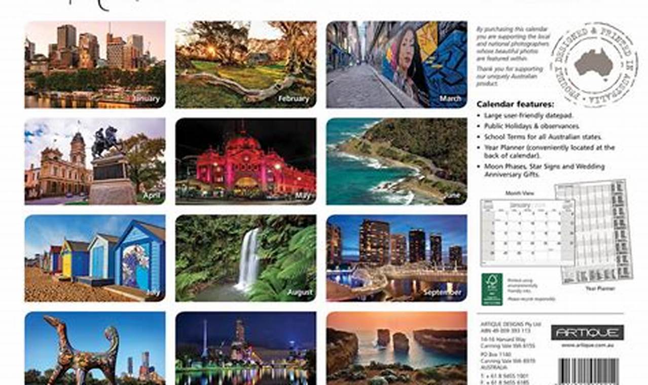 Travelers 2024 Calendars For Sale Australia