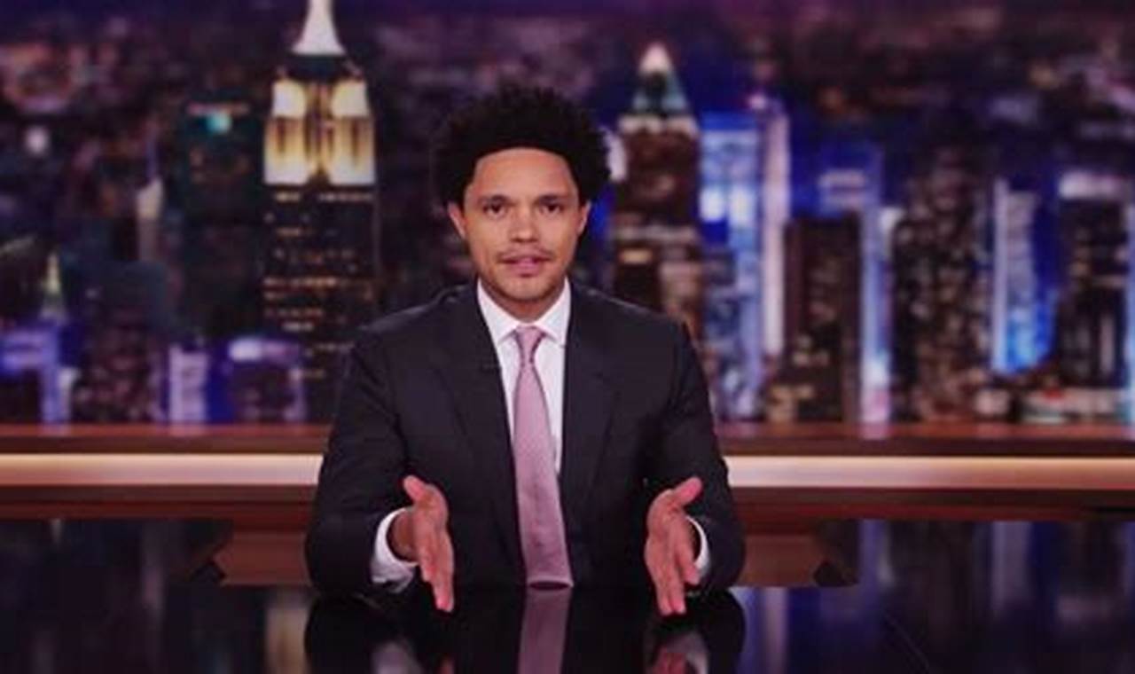 Trevor Noah Daily Show 2024 Cancelled