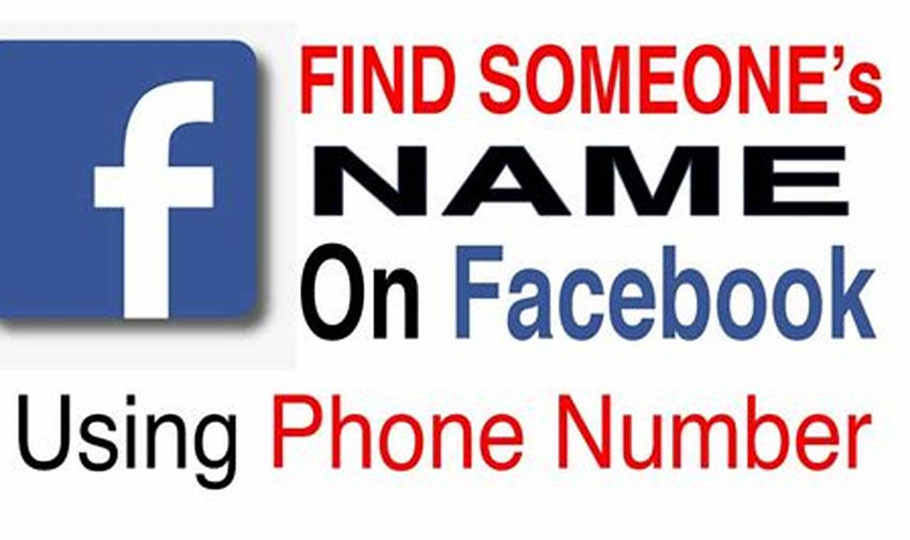 Trouver Une Personne Sur Facebook Avec Son Numéro De Téléphone