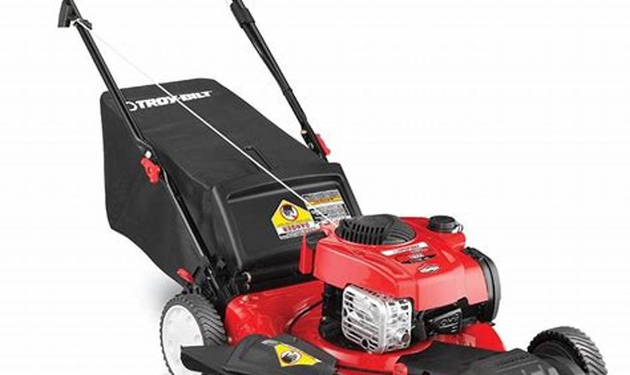 Unveiling the Secrets of Effortless Mowing: Discover the Troy Bilt Self Propelled Lawn Mower