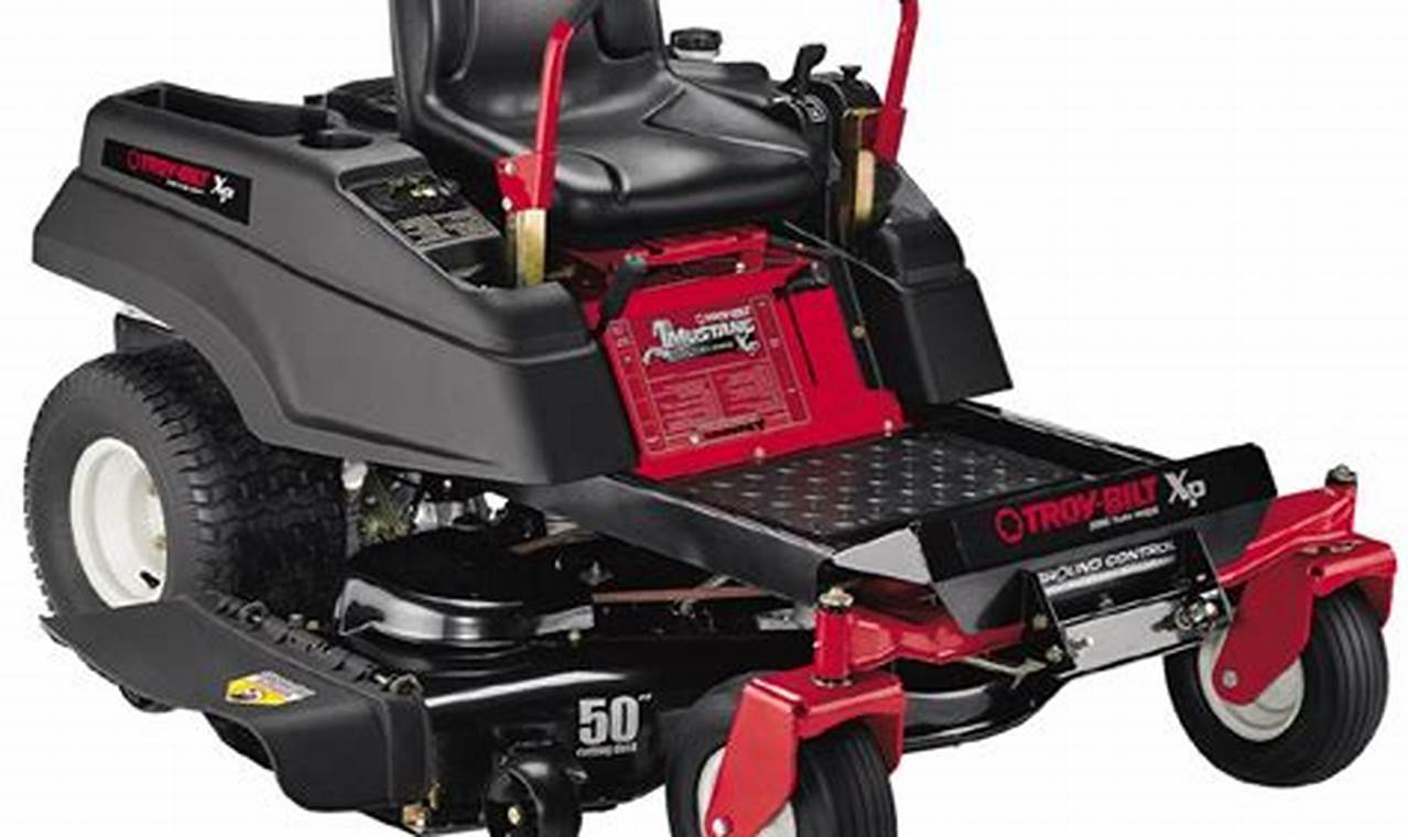 Unveil the Secrets of Troy Bilt Zero Turn: A Game-Changer for Your Lawn