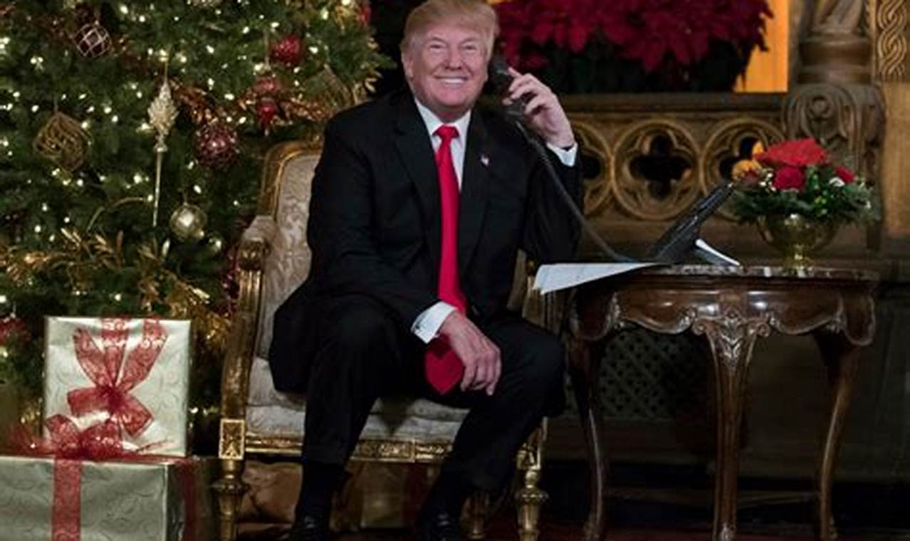 Trump Christmas Picture 2024