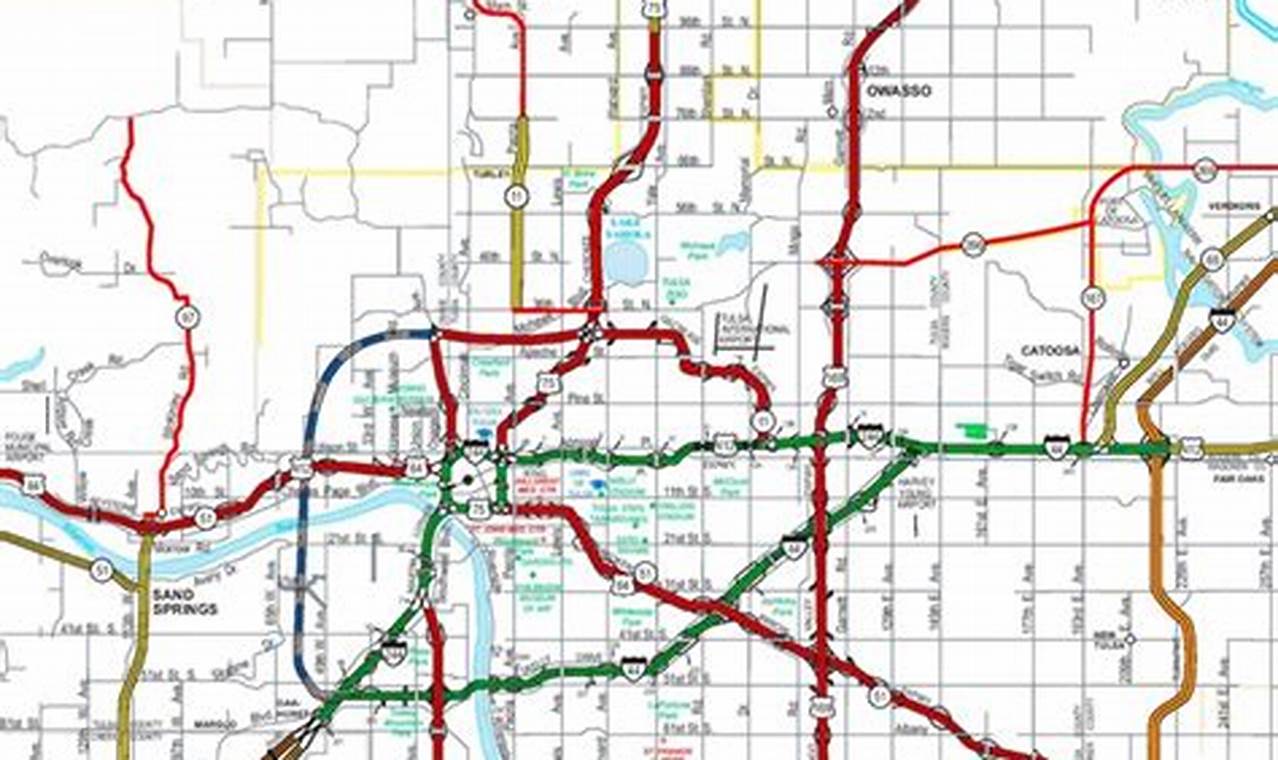 Tulsa Road Construction Map 2024