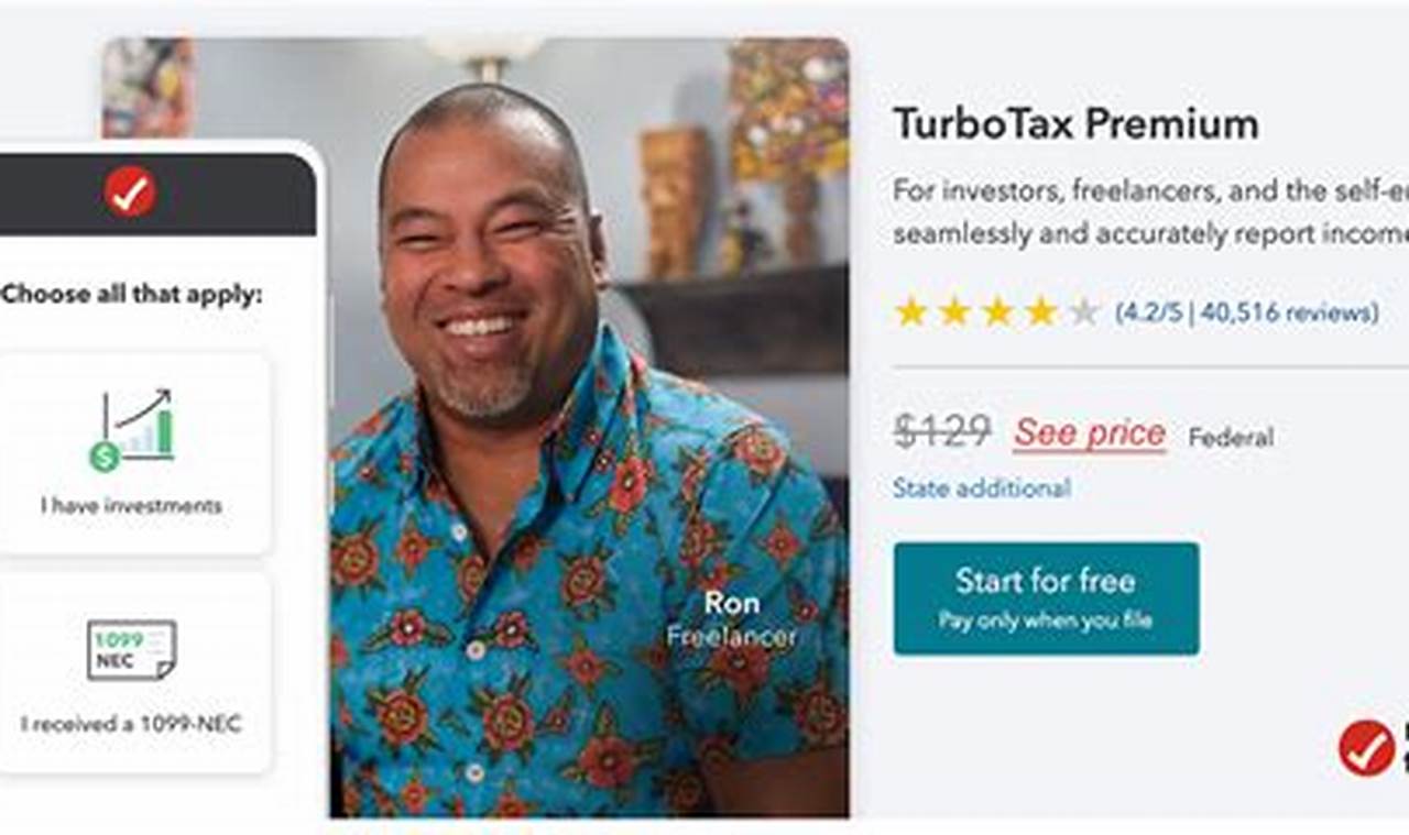 Turbotax Premium Discount Code 2024