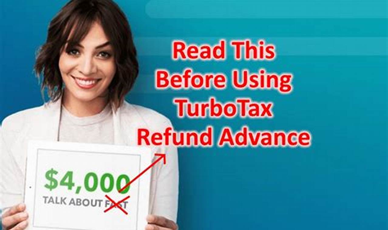 Turbotax Refund Advance 2024