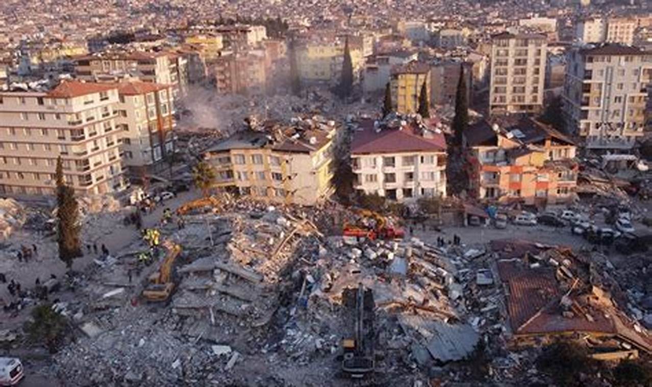 Turkey Death Toll Earthquake 2024