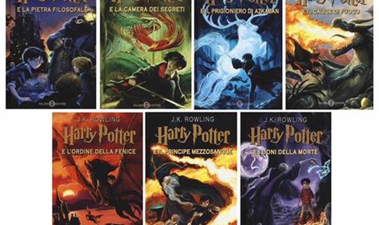 Tutti I Libri Di Harry Potter In Inglese