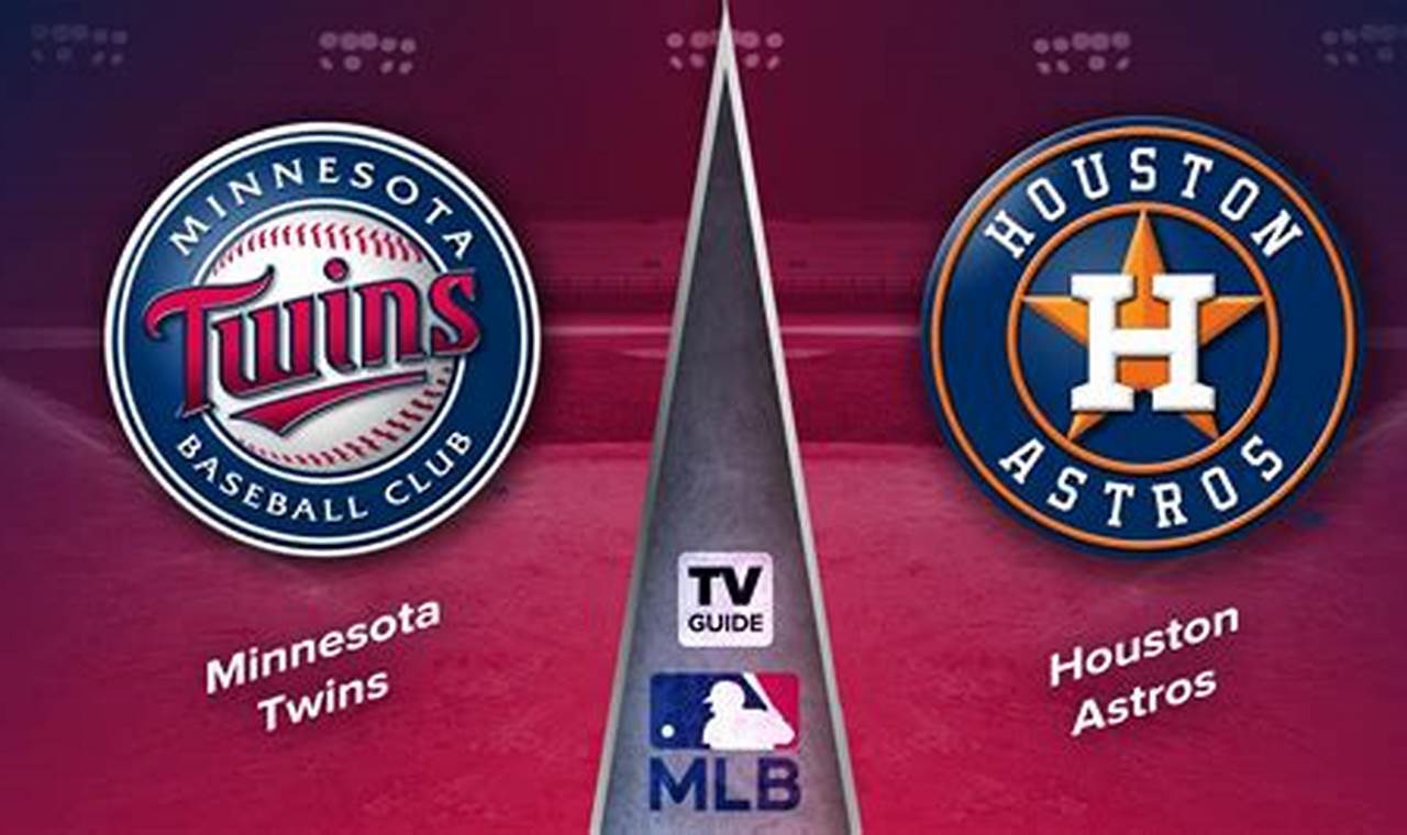 Twins Vs Astros 2024