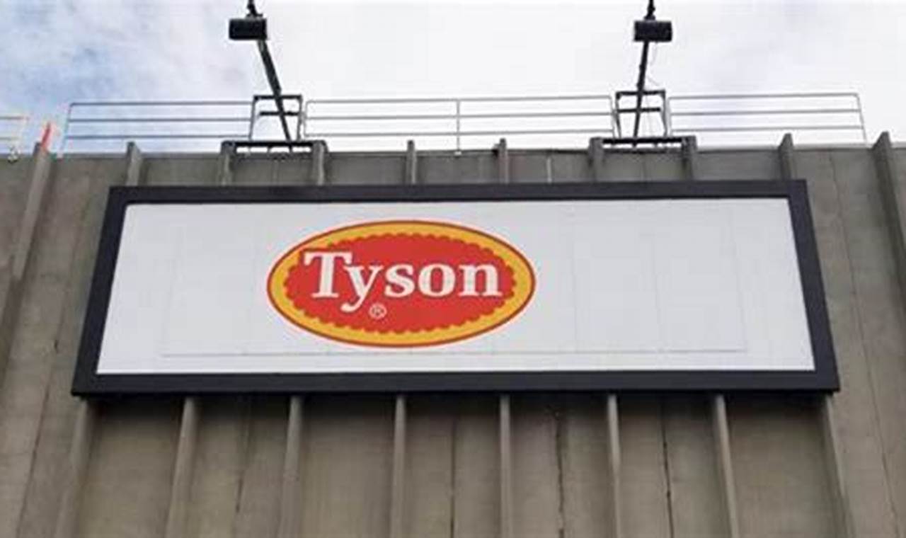 Tyson Closing Plants 2024 Report