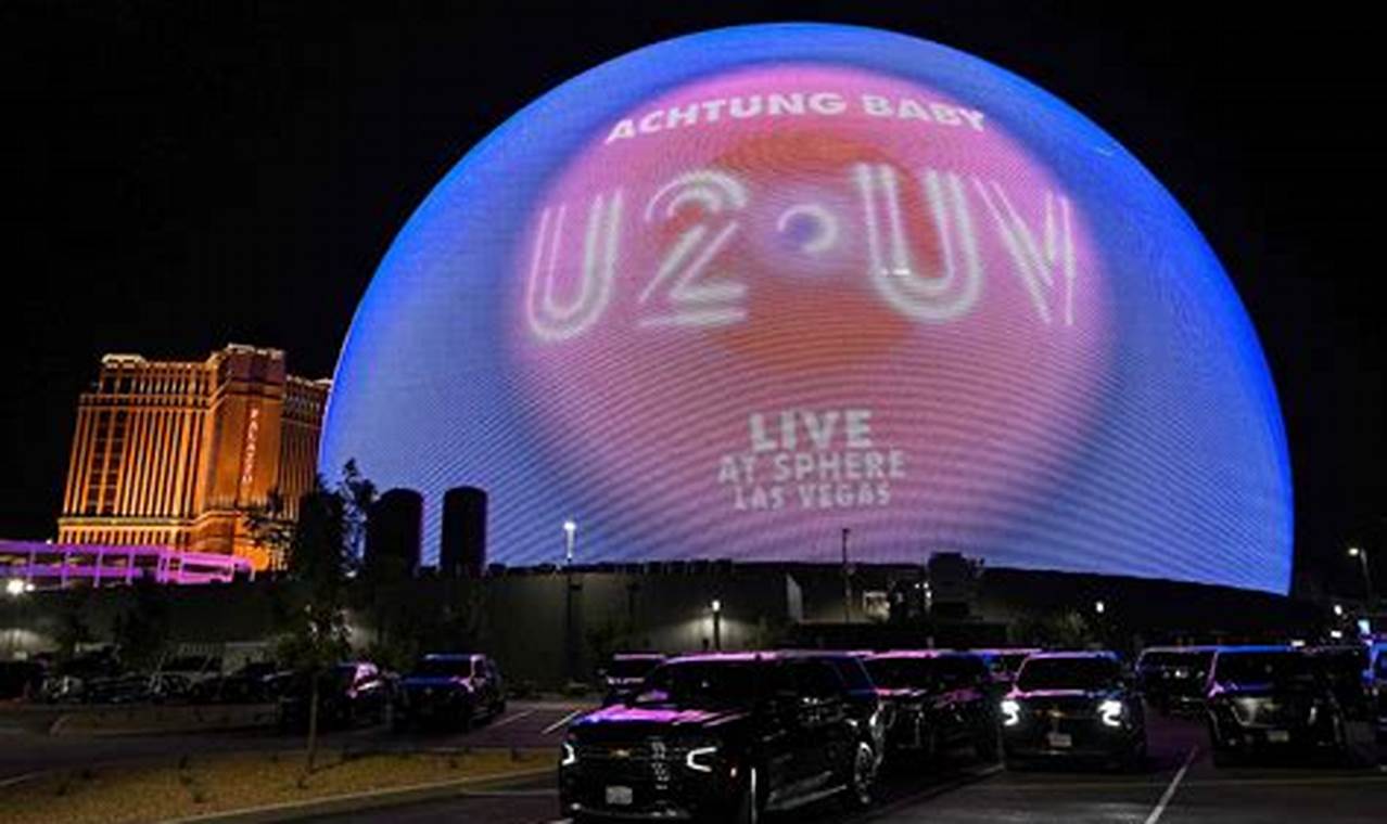 U2 Las Vegas 2024 Sphere