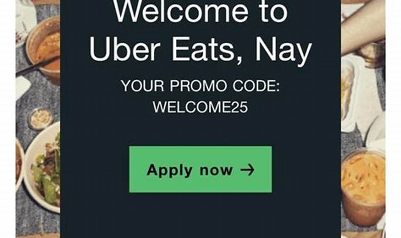 Uber Eats Promo Code October 2024