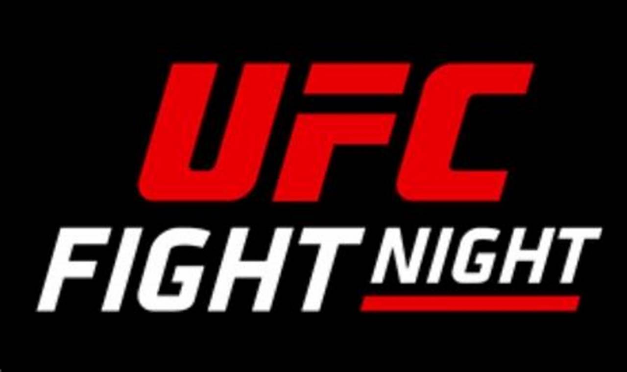 Ufc Fight Night Stream