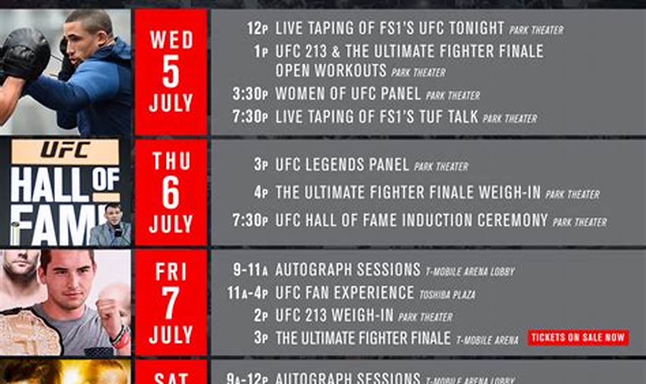 Ufc In July 2024